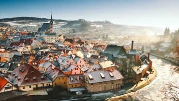 The town of Český Krumlov in the Czech Republic. Photo: Bigstock